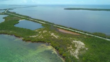 Hava uzun anahtar Florida Keys ABD 4k