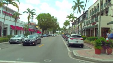 Naples Florida şehir sahnenin devinim video turu
