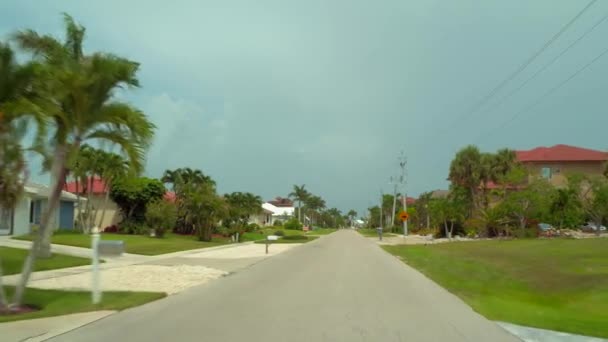 Motion Záběrů Marco Island Florida Bytové Domy — Stock video