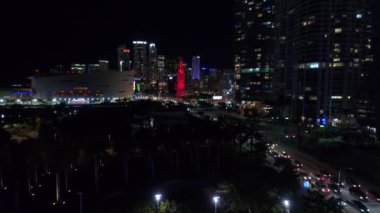 Hava Downtown Miami şehir sahne