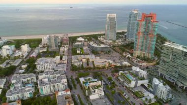 Hava hareketli küçük resim Miami Beach Florida 4k 24p