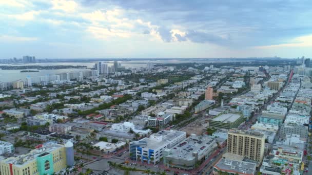 Epickie Ujęcia Miami Beach Stany Zjednoczone Ameryki — Wideo stockowe