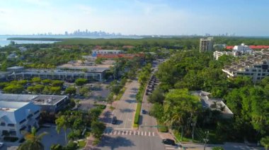 Hava Crandon Boulevard anahtar Biscayne Florida Miami