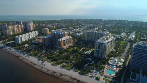 Недвижимость Key Biscayne Miami Florida — стоковое видео