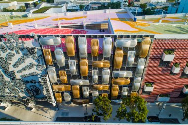 Sanat garaj Miami tasarım taslağı