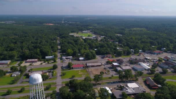 Drone Antena Florida Jezioro Defuniak Wideo — Wideo stockowe