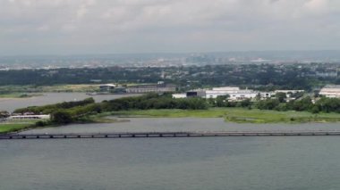 Havadan görüntüleri özgürlük State Park New Jersey kaydırma