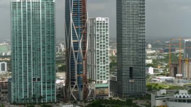 Bina Downtown Miami havadan görünümü 