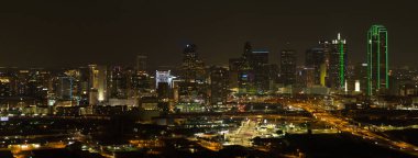 Hava dron fotoğraf Dallas Texas ABD