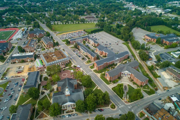 Hava Dron Görüntü Tennessee Teknoloji Üniversitesi — Stok fotoğraf