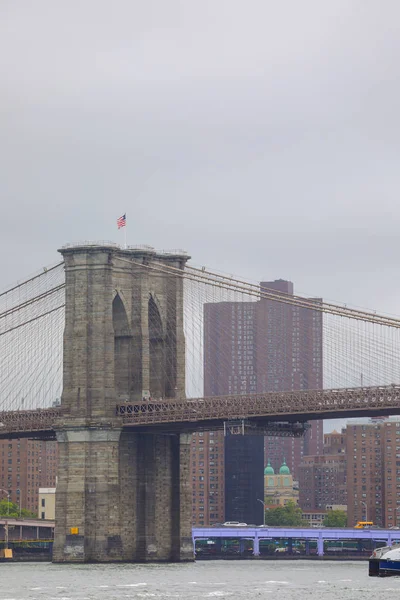 Immagine Del Ponte Brooklyn New York — Foto Stock