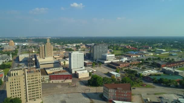Aerial Staden Beaumont Texas — Stockvideo