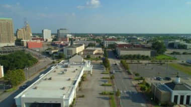 Havadan görüntüleri Willow Street Beaumont Texas