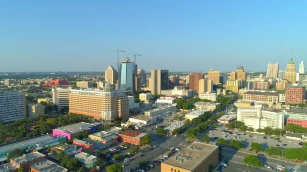 Aerial Drone Strzał San Antonio — Wideo stockowe