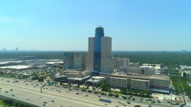 Aerial Film Memorial Hermann Memorial City Medical Center Houston Texas — Stockvideo