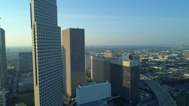 Ruch Materiału Houston Texas — Wideo stockowe
