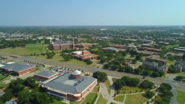 Images aériennes de drones de Baylor University Waco Texas 