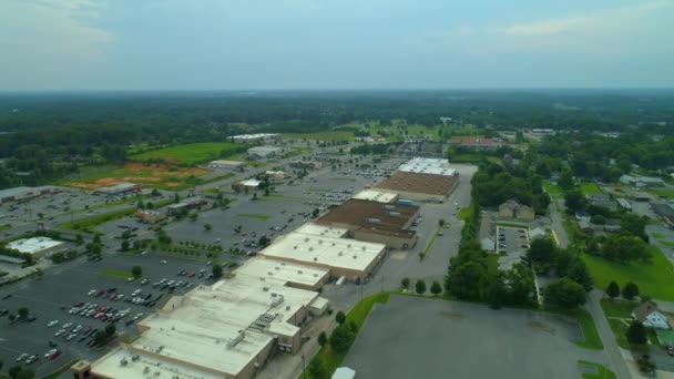 Yeşil Cookeville Cityscape Tennessee Abd — Stok video