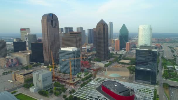 Rascacielos Dallas Texas — Vídeo de stock