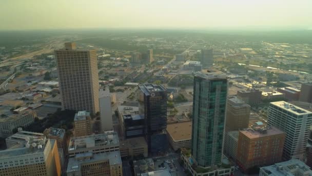 Texas Aerials Fort Worth — Stock Video