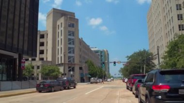 Şehir merkezindeki Baton Rouge Louisiana.