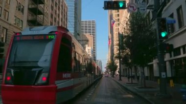 Şehir arabası Houston Texas tüm elektrik