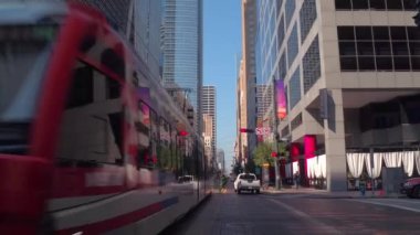 Elektrikli Ev arabası Houston Texas Main Street