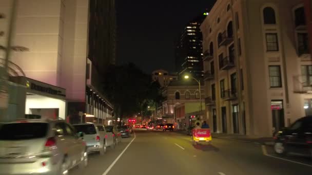 Водіння Нікельований Downtown Нового Орлеана Луїзіана — стокове відео
