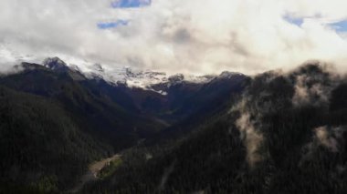Hava Stok görüntüleri Mt Rainier Washington ABD