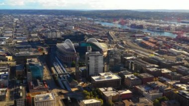 Centurylink alan stadyum Seattle havadan görünümü 