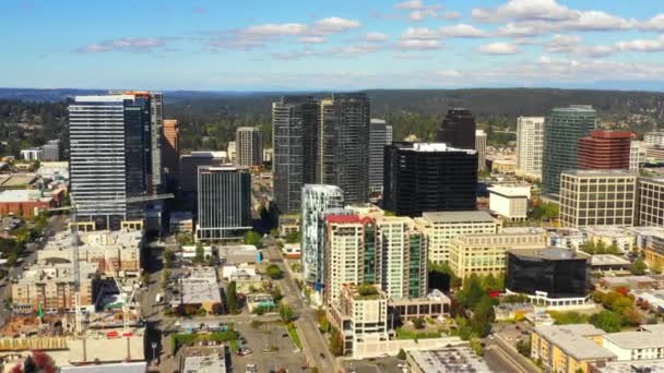 Bauentwicklung Bellevue Washington Usa — Stockvideo