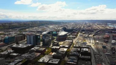 Seattle, Washington, ABD - 15 Eylül 2018: Seattle Centurylink alan spor Stadyumu