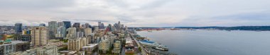 Seattle Washington ABD Hava Panoraması