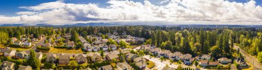 Hava Emlak fotoğraf dron Seattle Washington mahalle