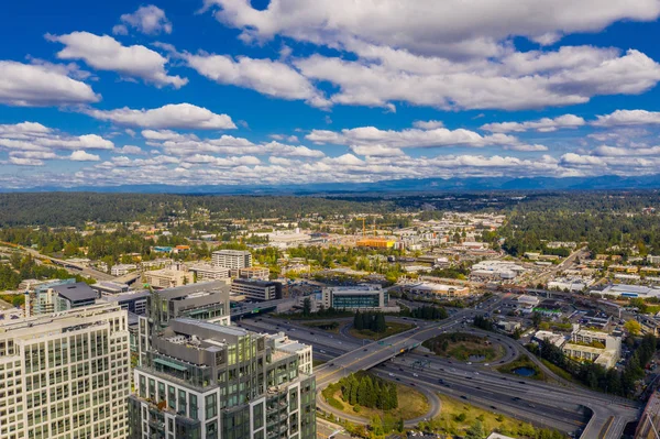 Luchtfoto Foto Van Bellevue Washington Usa — Stockfoto