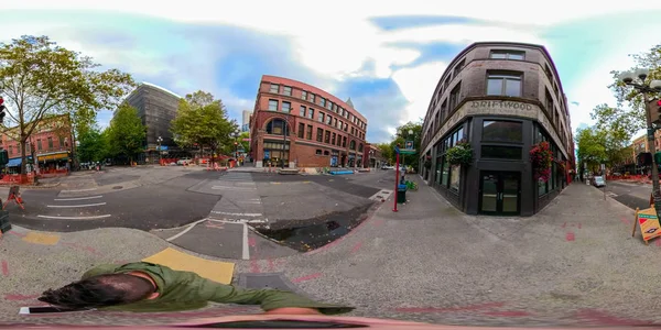 Seattle Washington Usa Září 2018 360 Virtuální Realita Podobu Centra — Stock fotografie