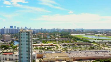 Hava panorama Hallandale Florida