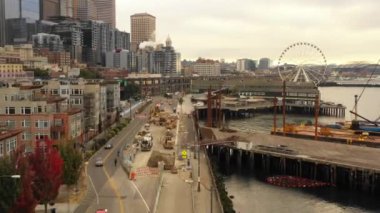 Hava Seattle Alaska yolu 4k 60p