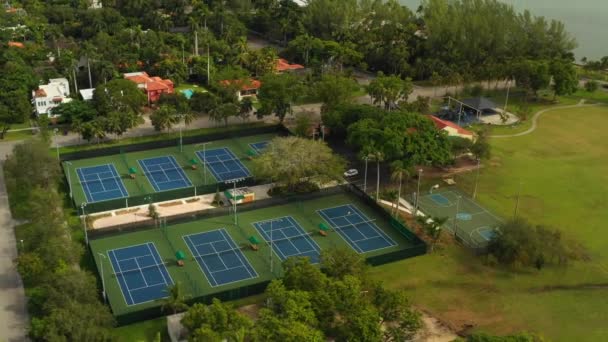 Aeriais Miami Morningside Park — Vídeo de Stock