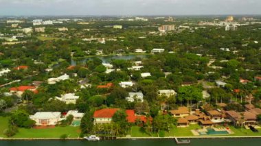 Sabal Palm Morningside mahalle Miami Hava video
