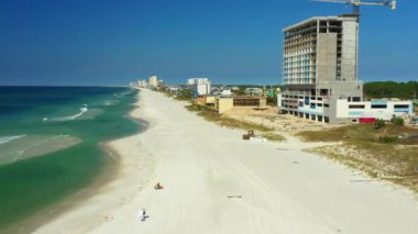 Panama Beach kasırga Michael sonra