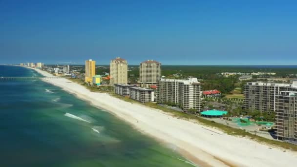 Állomány Drone Felvételeket Panama Beach 60P — Stock videók