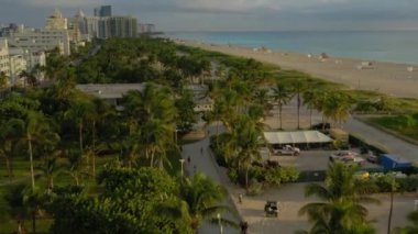 Okyanus sürücü Hava Miami Beach Yarı maraton 2018 iz