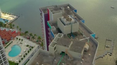 Hava hareket Tur Brickell Miami şehir bitti kuleleri