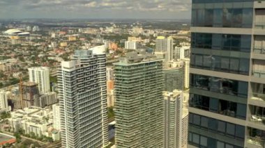 Hava ortaya Brickell Miami