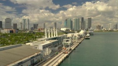 Uçak video bağlantı noktası Miami Florida