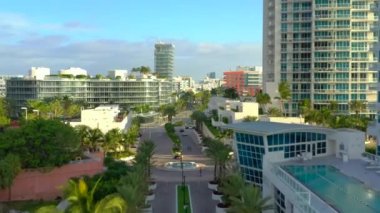 Miami Yarı maraton koşucular sokaklarda görüntüleri