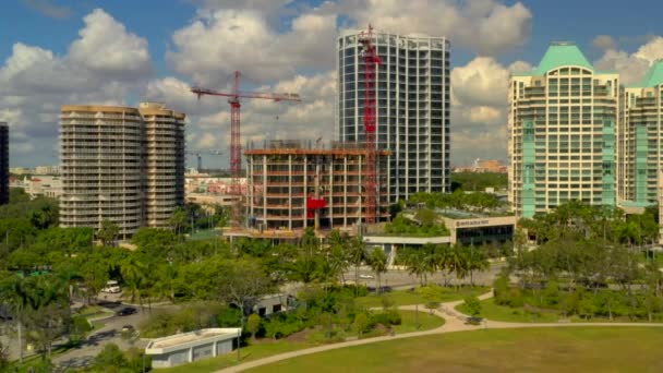 Park Grove Miami Társasházak Preconstruction Ingatlan — Stock videók