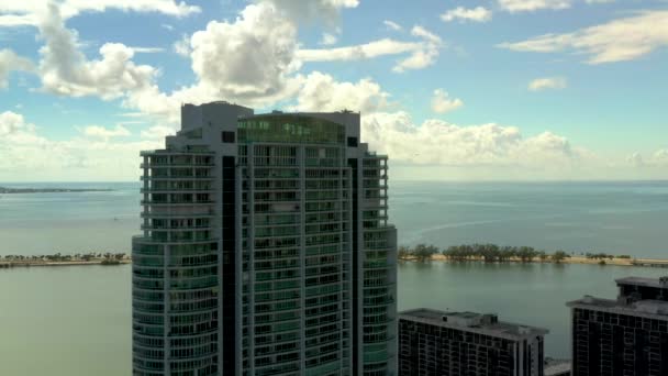 Santa Maria Brickell Condominio Lujo Rascacielos — Vídeo de stock