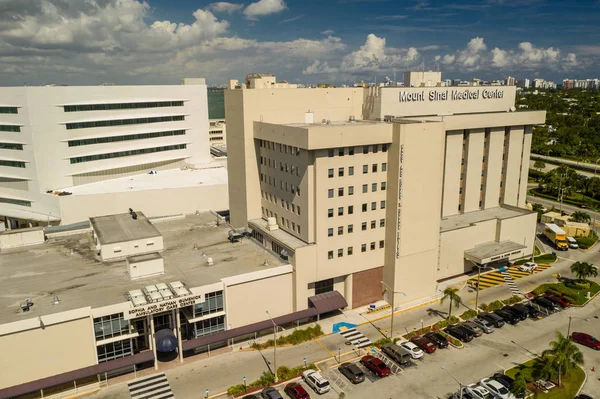 Foto Aérea Centro Médico Sinai Hospital Miami Beach —  Fotos de Stock